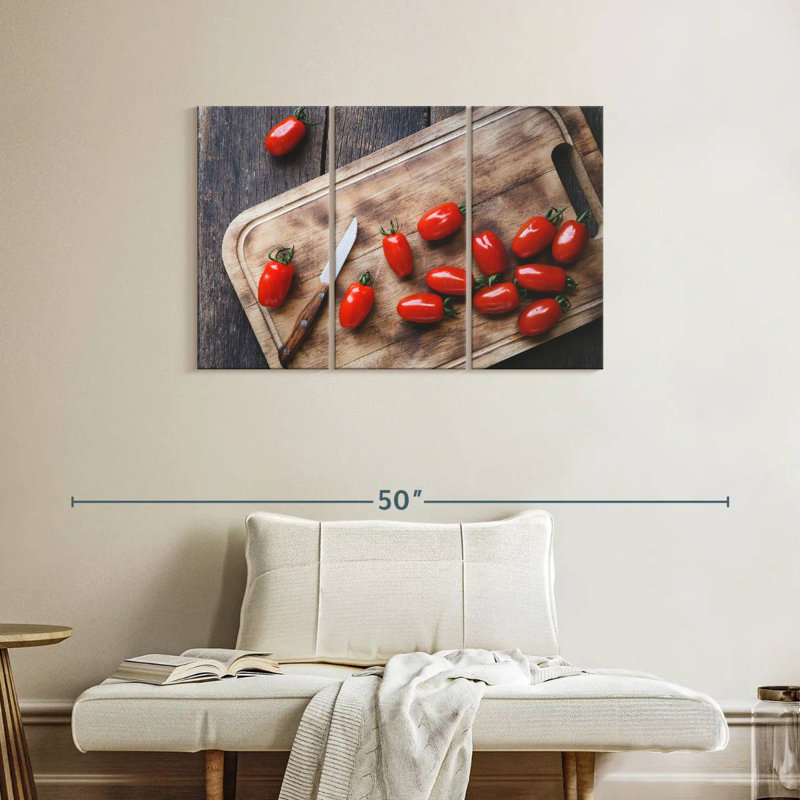 Yarlin Plum Tomatoes, 24" H x 38" W