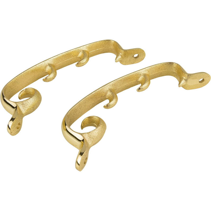 Supports de chaises plaquées Morris | 6 5/8 po de long | Supports de remplacement pour chaises Morris antiques, Laiton