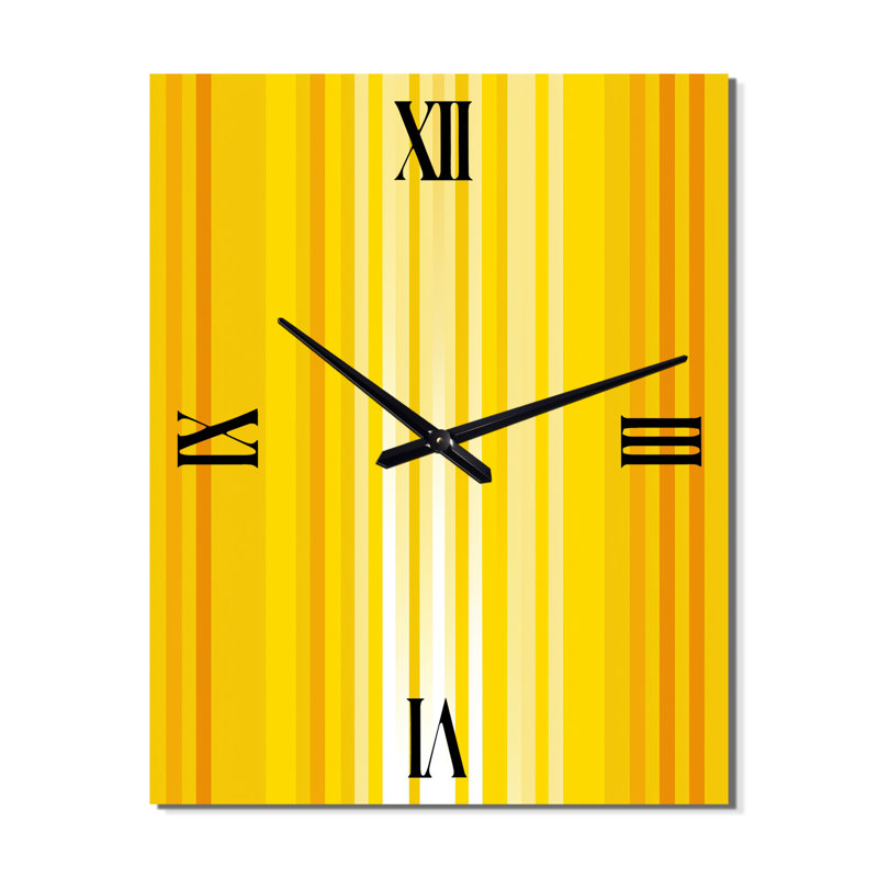 Horloge murale moderne géométrique Sunshine, H 32 po x l 24 po x P 1 po