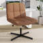 Chaise de bureau à pieds croisés Ebern Designs-1447074572