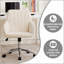 Chaise de bureau ergonomique réglable avec coussin en mousse à mémoire de forme, soutien lombaire et base pivotante pour un confort optimal même en position assise prolongée.-1058690327-1058690324