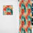 Coral Illusion Tropical Pattern II - Tropical Velvet Curtain - Room Darkening - 1 panel-107597188