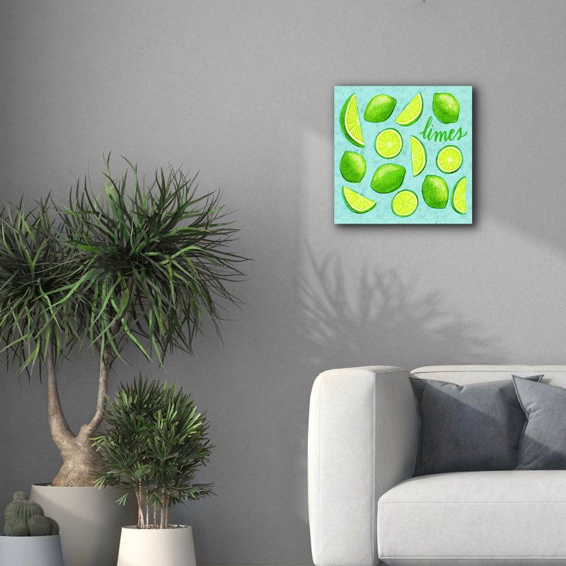 Art mural sur toile  «Limes» par Elizabeth Caldwell