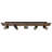 5-Light Track Light Kit With Rotatable Heads