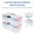 Rebrilliant Multicolored Detachable Sewing Supplies Carrier Storage Baskets