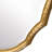 Avik Metal Oval Wall Mirror-548372137