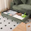 Canapé modulaire en velours côtelé 108,6 po avec repose-pieds-1680512198