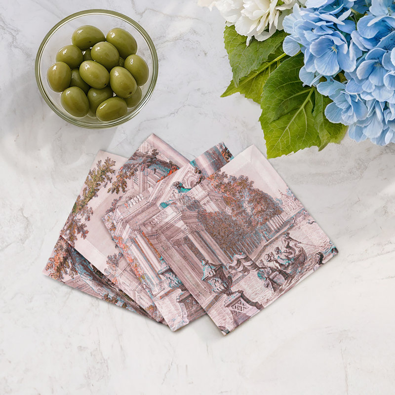 Square Napkins, Sunset