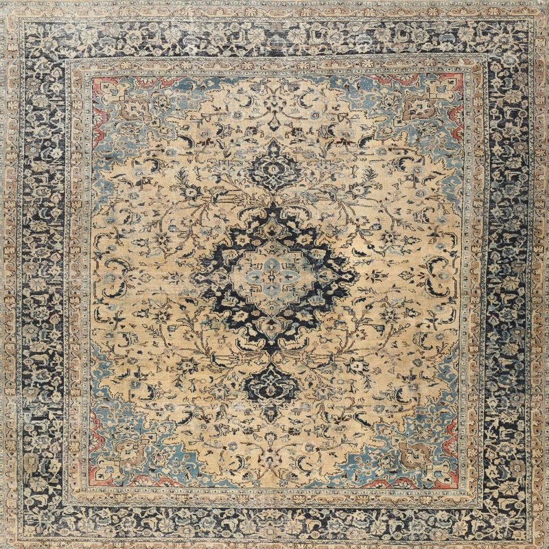 Evie-Mai Oriental Indoor Rug, Round 5'