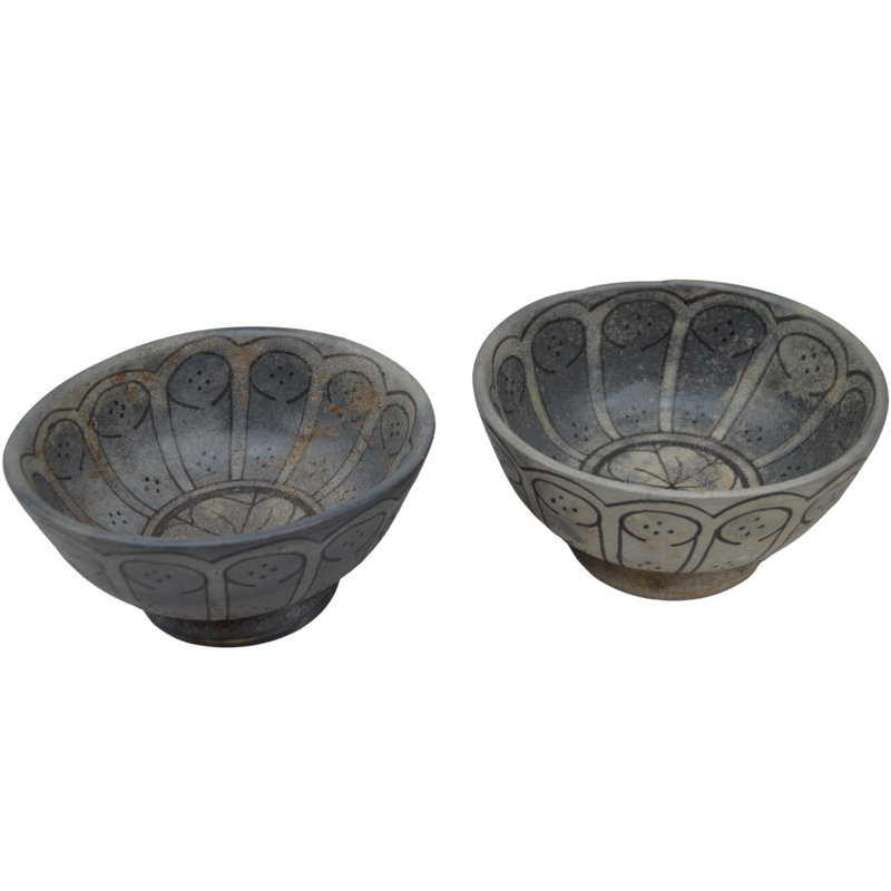 Handmade Ceramic Decorative Bowl Set