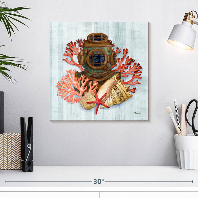Aletra Coral Dive IV, 16" H x 16" W