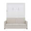 Lit escamotable mural Murphy avec coussin-811700332-811700333