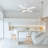 52" Smart DC Ceiling Fan With Remote, Light Kit Included, Works With Google Assistant And Amazon Alexa, Siri Shortcut-88506423