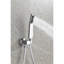 Douche à effet pluie en laiton blanc - Robinet de luxe avec fonction murale facile à nettoyer