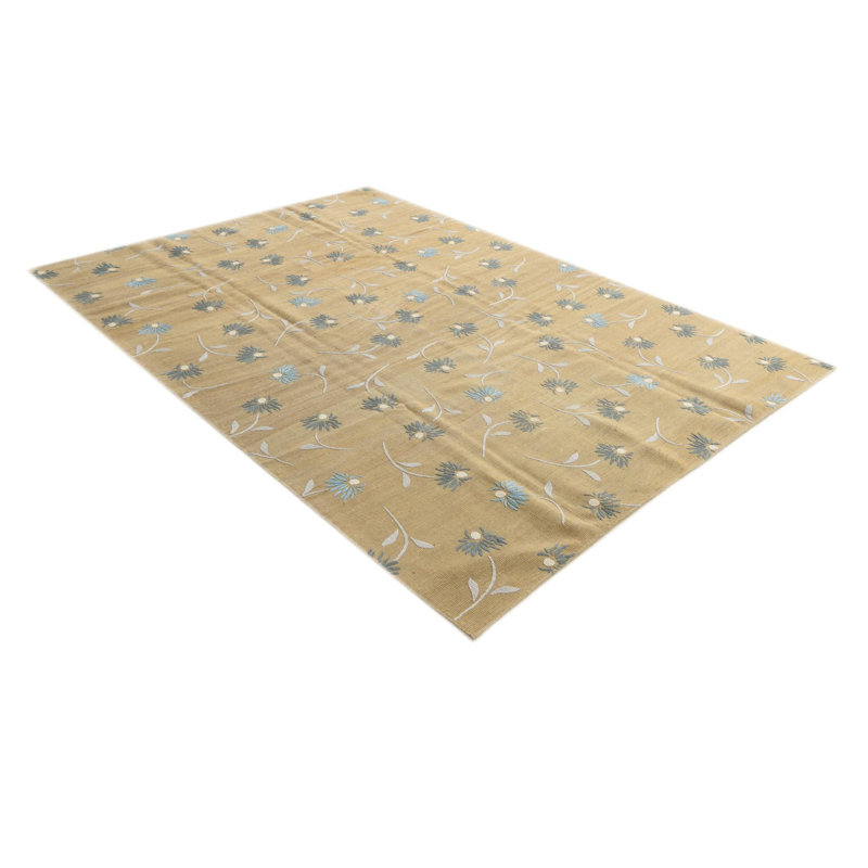 Tapis brun clair 7 x 10 Petrella