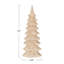 Décoration d'arbre en bois sculpté