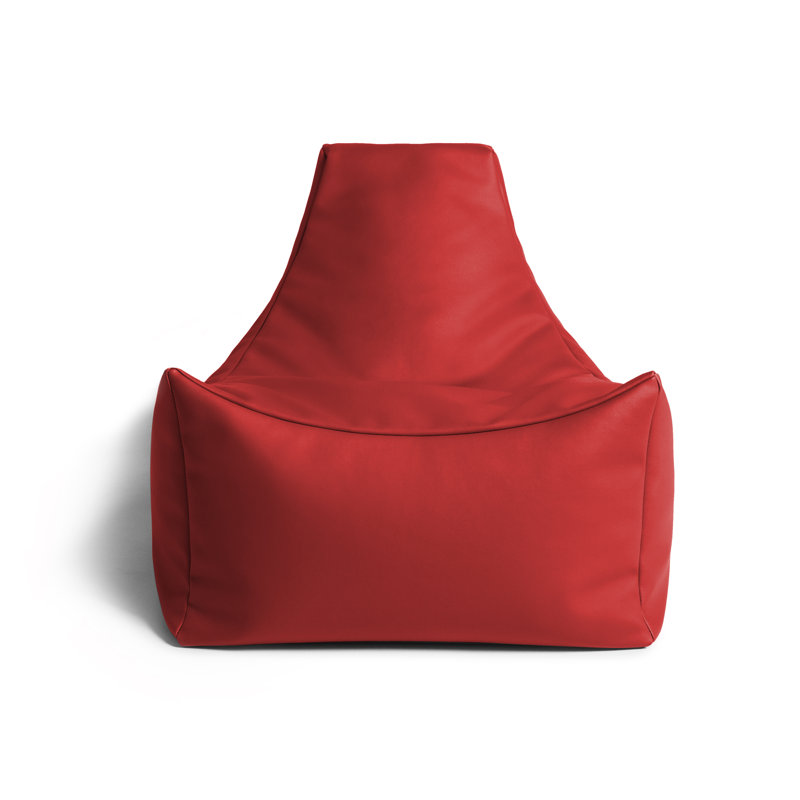 Fauteuil à billes Juniper Jr, vinyle de qualité supérieure, Rouge