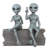 Anketell Astrology & Stars Weather Resistant UV Resistant Polyresin Garden Statue-1569523092