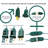 Gustave Indoor 10 - Bulb 12'' Plug-in Globe String Light