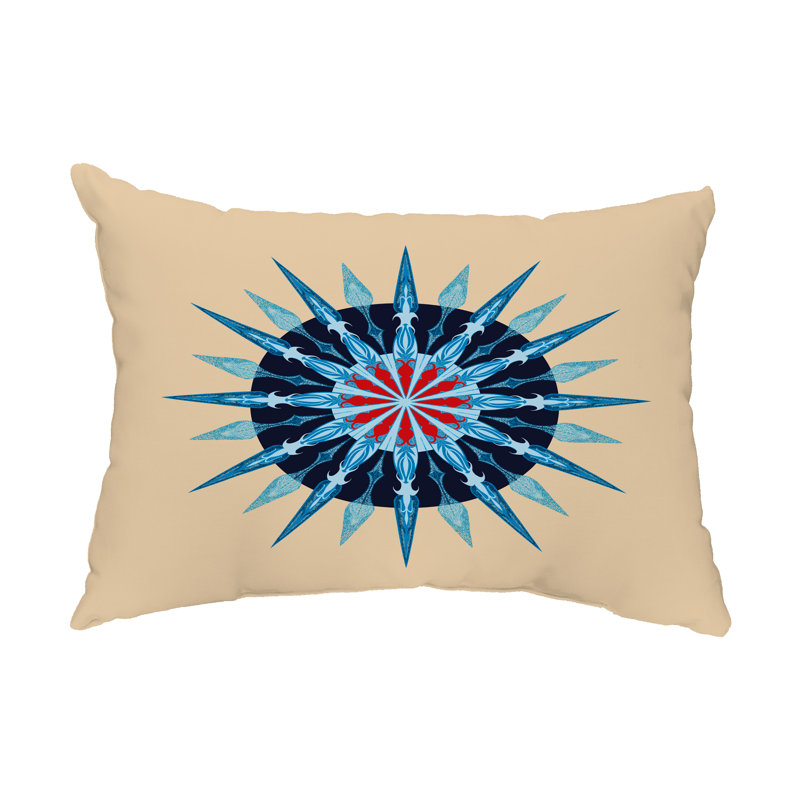  Housse et insert de coussin extérieur Sea Wheel, Beige