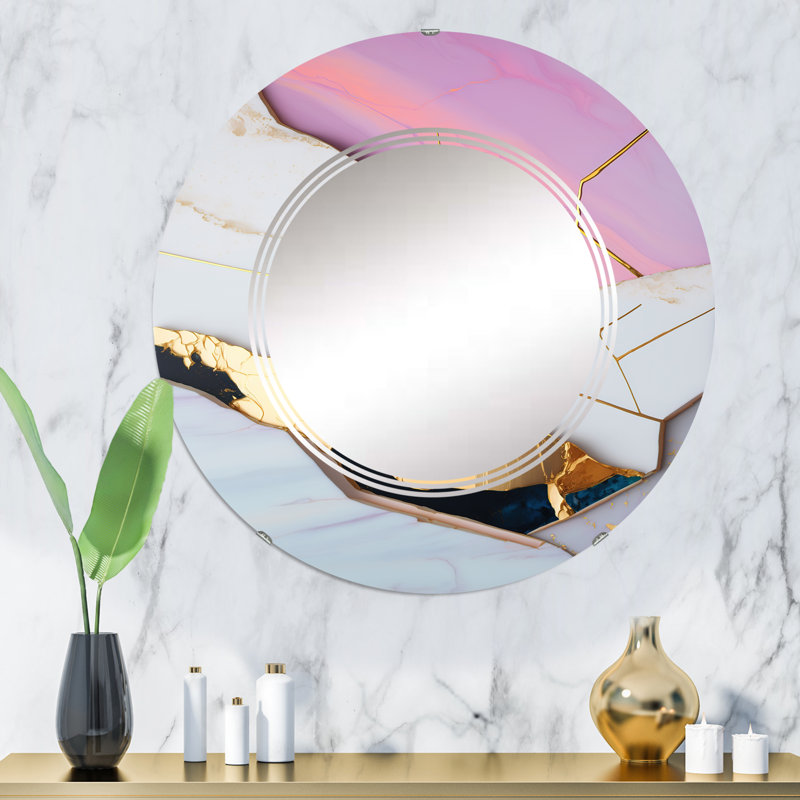 Miroir mural Pauliina, 32 po x 32 po
