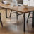 Rectangular ash wood dining table-1500313065