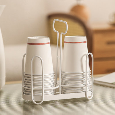 Paper Cup Holder Disposable Cups Cup Shelf For Storage Paper Cup Holders Water Cup Shelf Bar Milk Tea Cup Coffee Cup Organiser