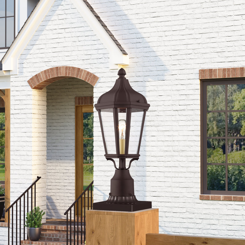 Anguel Transparent Lantern Head, Bronze