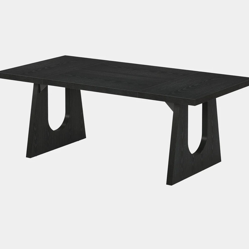 Bureau d'ordinateur avec supports en bois et en métal, conception rustique, plateau de table de 1,1 po d'épaisseur, convenant aux salles de réunion de la société.