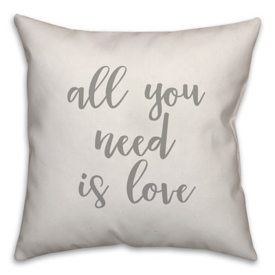  Coussin «All You Need is Love»