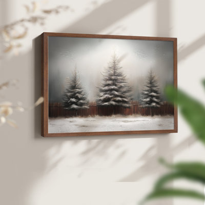 «Chirstmas Art» - DCCCLxxx - Reproduction encadrée - Restickable