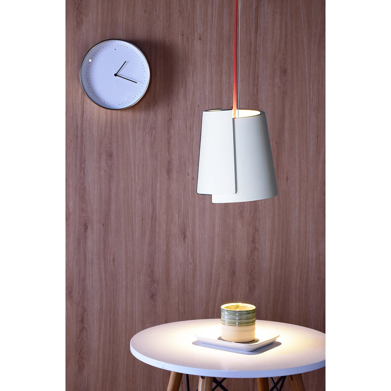 Twister 1 - Light White Single Pendant