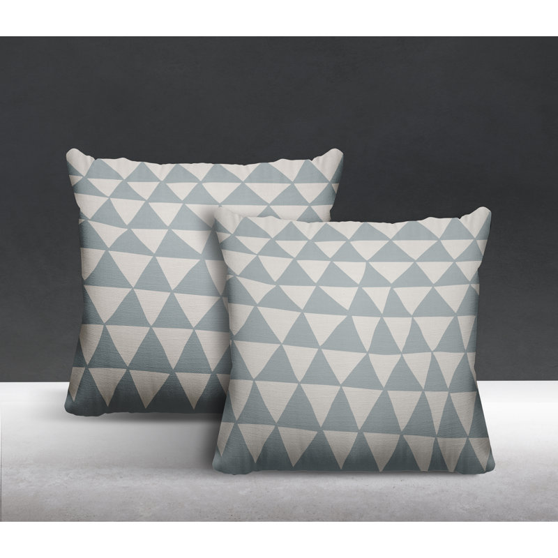  Coussin intérieur / extérieur, L 19 po x H 19 po, gris