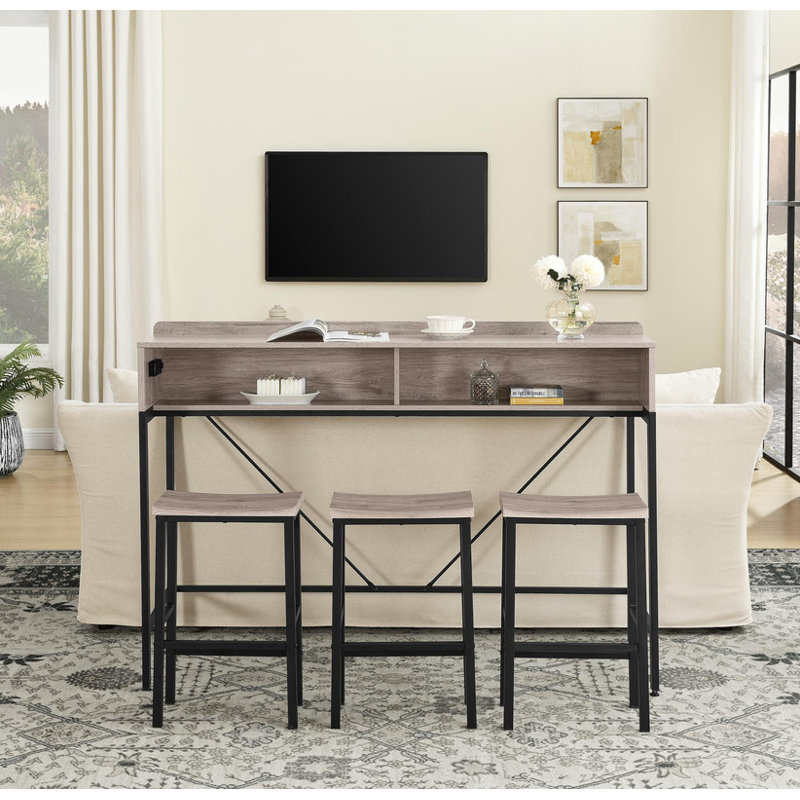 Ensemble de 4 tabourets de selle 3 pièces pour la vie moderne Elevate Your Space