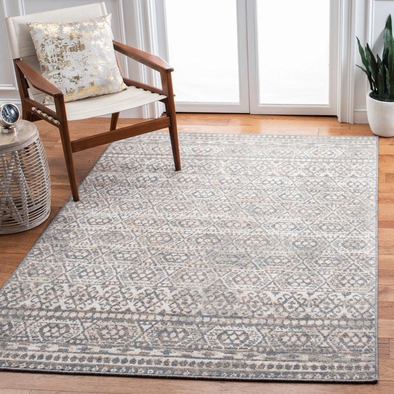 Dolan Pyramid Performance Geometric Rug, Rectangle 8' x 10'