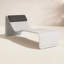 Chaise longue simple avec coussins 80 "Kuno-279665932
