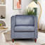 Chaise avec accoudoirs en velours 28,3 po-821836737