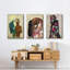 «Woman Strong I», reproduction sur toile 3 pièces-91891169-91891167