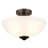 Malysia Glass Semi Flush Mount-73718549