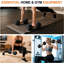 Ensemble d'haltères hexagonaux recouverts de caoutchouc - tailles multiples, paires de 35 lb, musculation et poids pour l'entraînement complet du corps pour la gymnastique à domicile