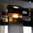 Display Curio Cabinet With Lighted Glass Doors, Adjustable Shelves, Led Lights, Vintage Handles And Hidden Drawer - Enhance Your Collection Tempered Metal For Collectibles