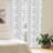 Abstract Semi-Sheer Rod Pocket Curtain Panels-45969535