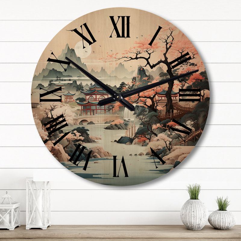 Horloge murale Megyn, Grand