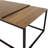 Industrial-Style Coffee Table with Removable Serving Tray