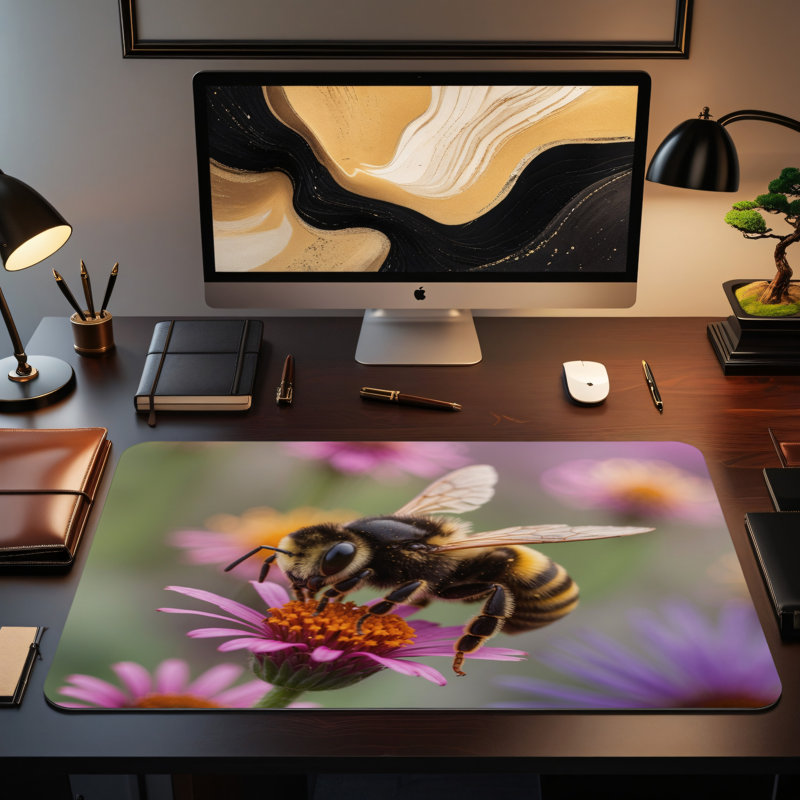 Polyester Desk Pad, 23.6x13.8