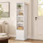 Armoire à maquillage et à bijoux rotative à 360 ° avec miroir pleine longueur-899498376
