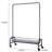 Versatile Rolling Garment Rack With Basket For Efficient Clothing Storage