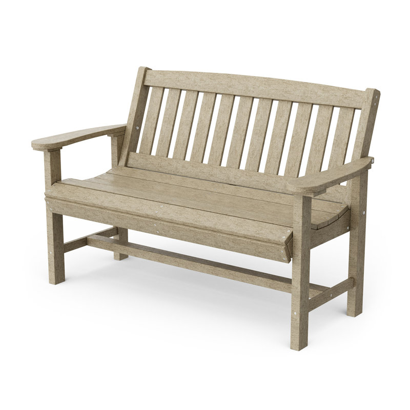 Banc Classic Mission, Bois patiné