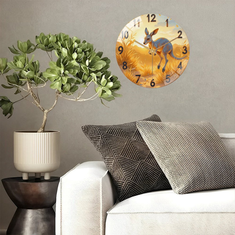 Horloge murale Kangaroo