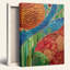 «Gallery Wrap», art mural sur toile pour le salon, la chambre à coucher, le bureau ou le vestibule - décoration murale décorative avec motif abstrait-129374634-129374636
